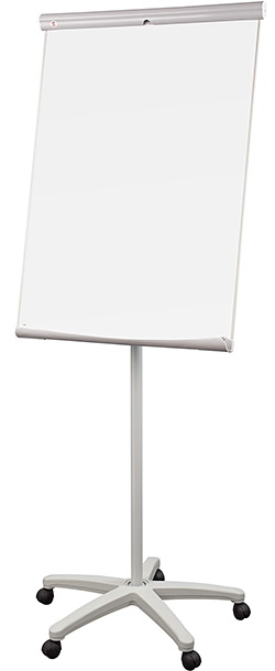 ecoBoards mobile flipchart (base with casters)