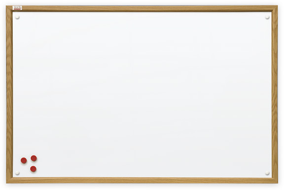 MDF framed magnetic whiteboard