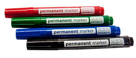 Markers for paper